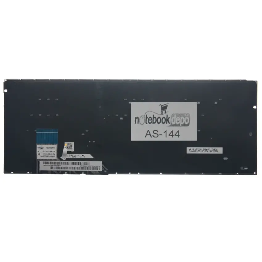 Asus ZenBook UX303LN, UX303UB, UX303LA Klavye Işıklı (Siyah TR)