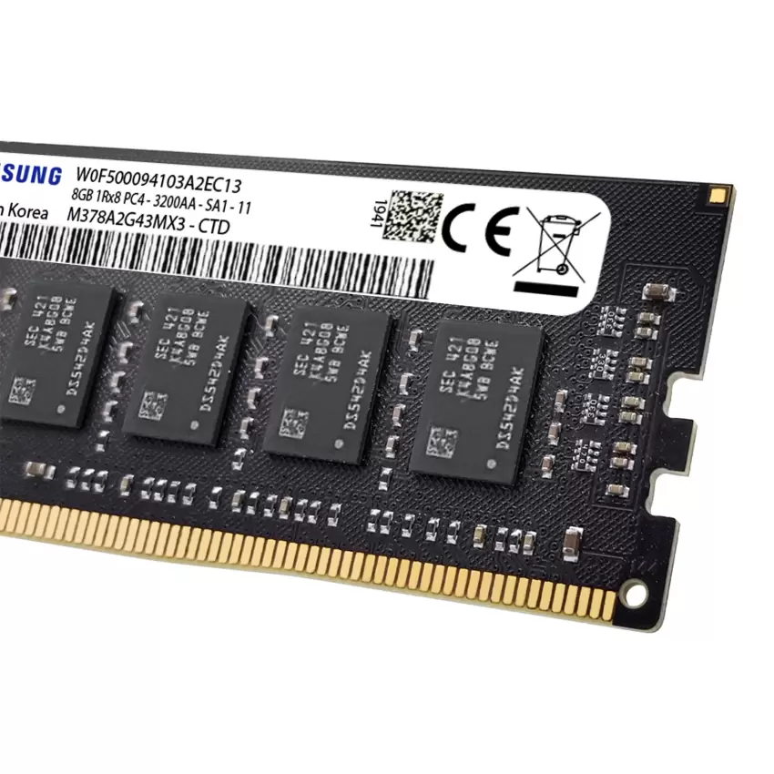 Samsung DDR4 8GB 3200MHz 1.2v CL22 Pc Ram