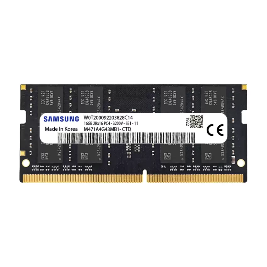 Samsung DDR4 16GB 3200MHz 1.2v CL22 Notebook Ram