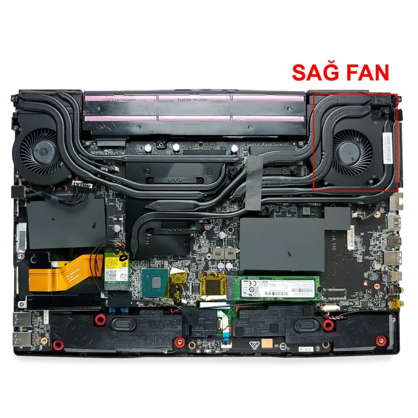 Msi GL65 Leopard 10SER-253XTR Cpu Fan - İşlemci Fanı