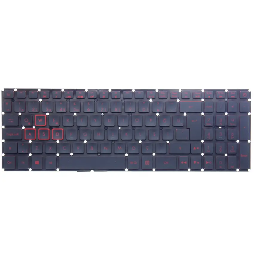 Acer Nitro 5 AN515-42-R9G6 Klavye Işıklı (Siyah TR)
