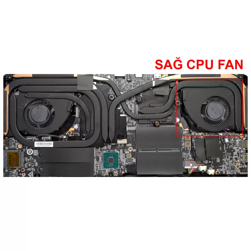 MSI Dragon Tiamat GE76 Serisi Cpu Fan - İşlemci Fanı