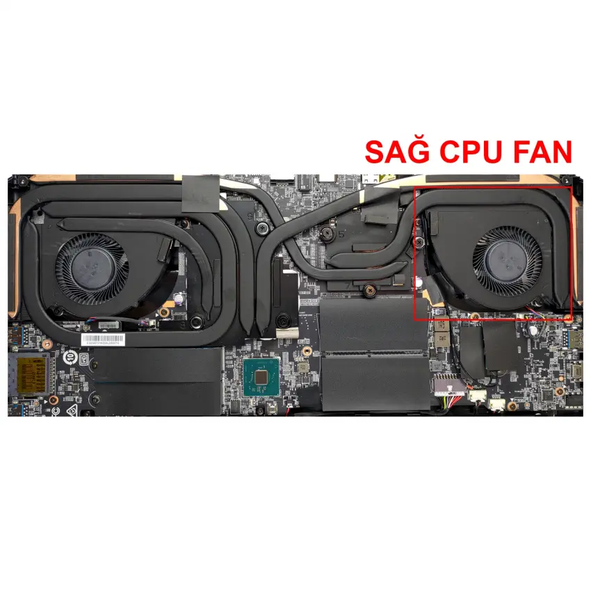 MSI Stealth GS76 Serisi Cpu Fan - İşlemci Fanı