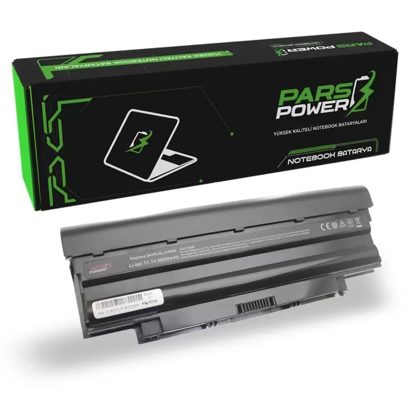 Dell WT2P4, YXVK2, J1KND, J4XDH Notebook Batarya - Pil (Pars Power)