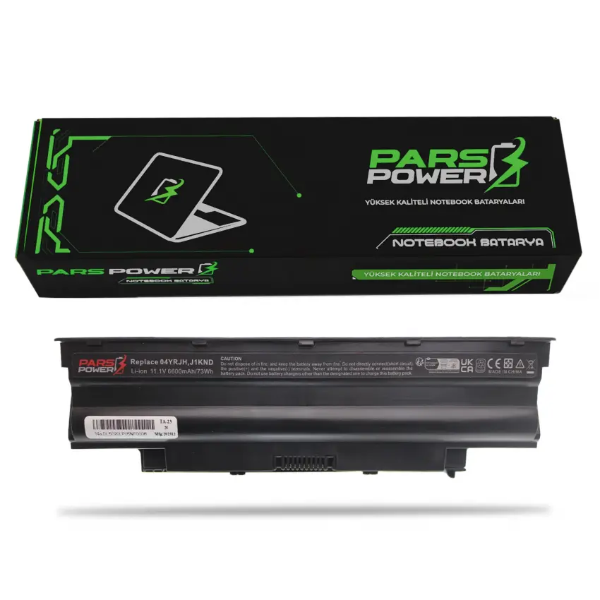 Dell Vostro 1440, 1450, 1540 Notebook Batarya - Pil (Pars Power)