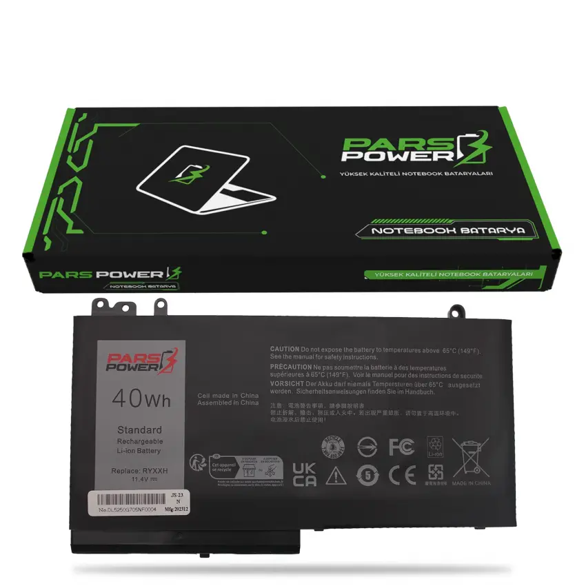 Dell Latitude E5550 CA002LE5550BEMEA_U Batarya - Pil (Pars Power)
