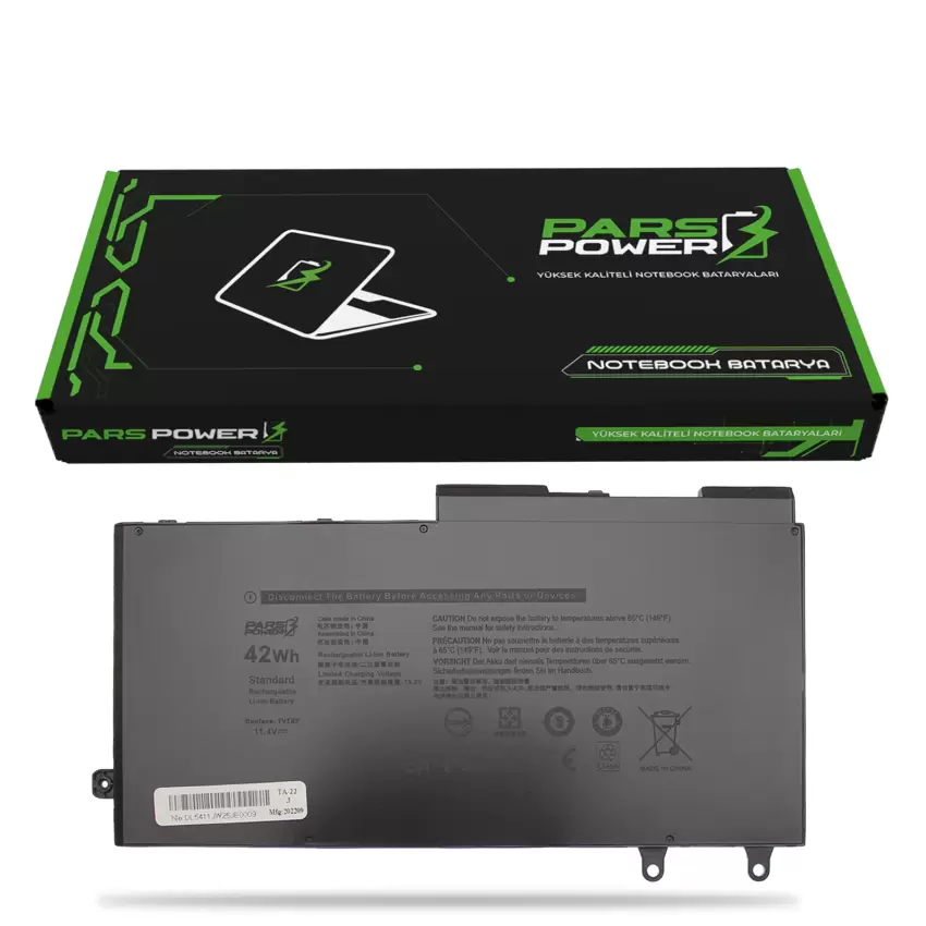 Dell Latitude 5500 N005L550015EMEA_U Batarya - Pil (Pars Power)