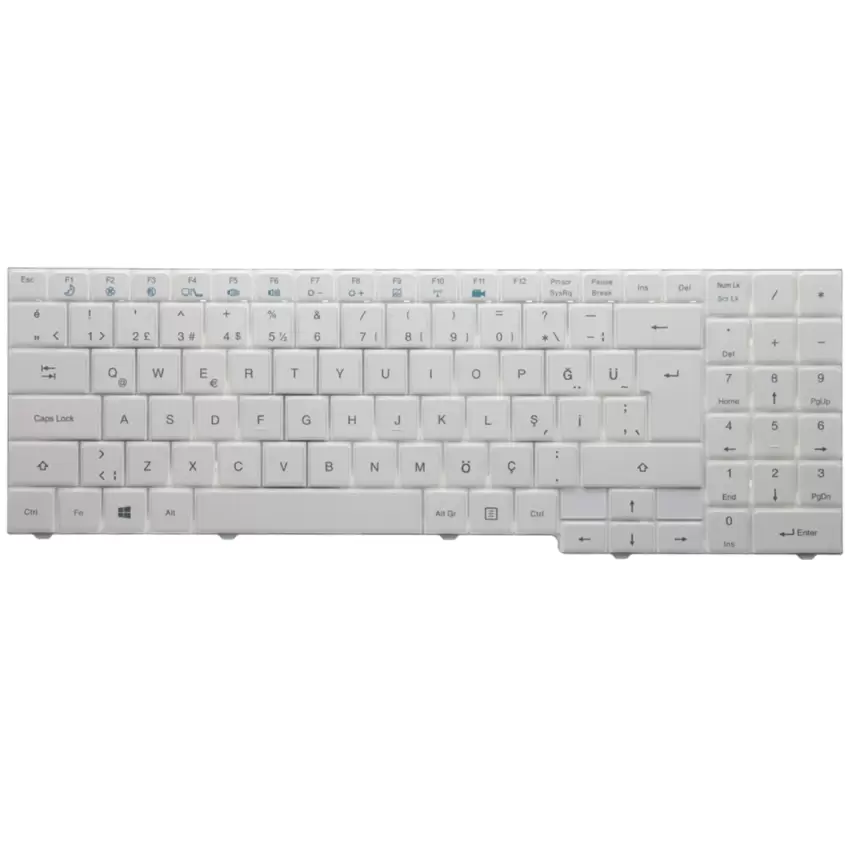 Casper Nirvana MB55IN1-3, TKI-3230D Klavye (Beyaz TR)