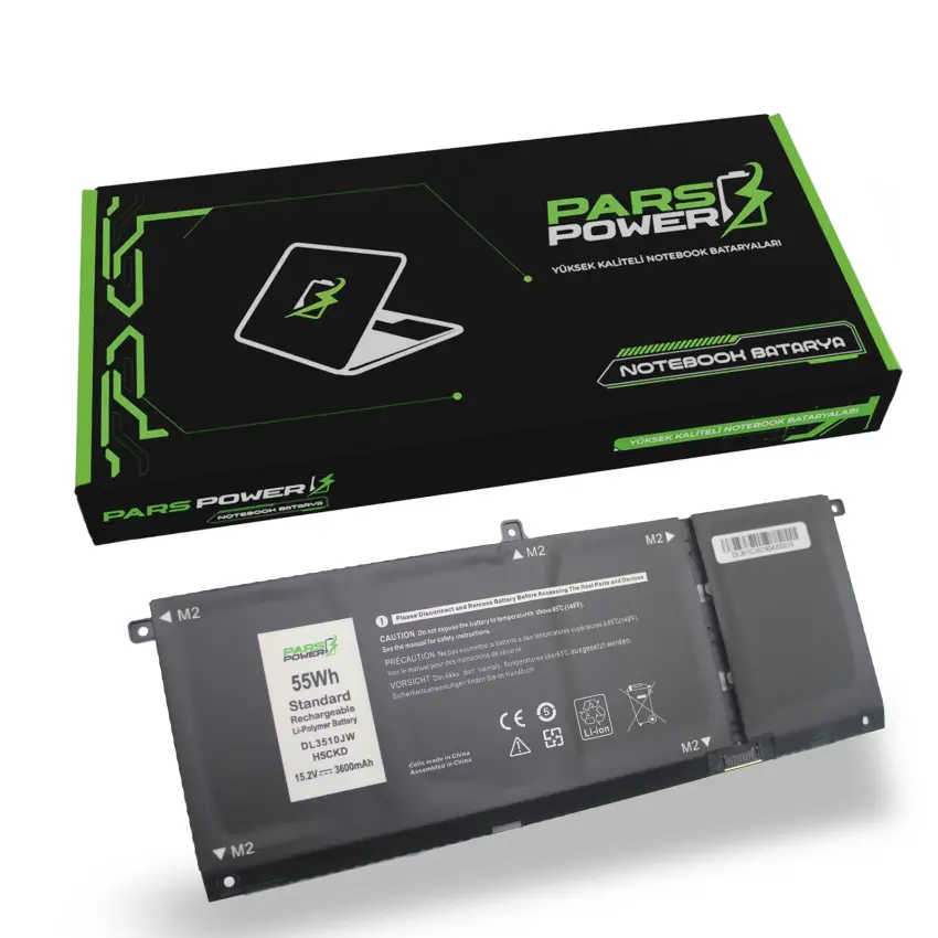 Dell C5KG6, JK6Y6 Batarya - Pil (Pars Power)