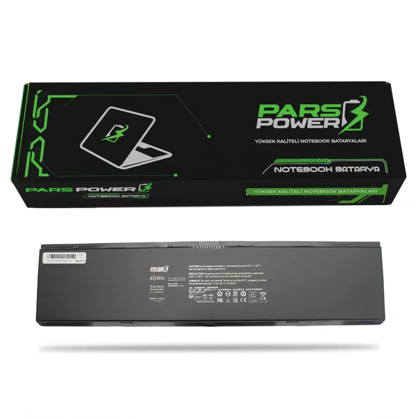 Dell Latitude 0WVG8T, 0XJ8TX, 34GKR Batarya - Pil (Pars Power)