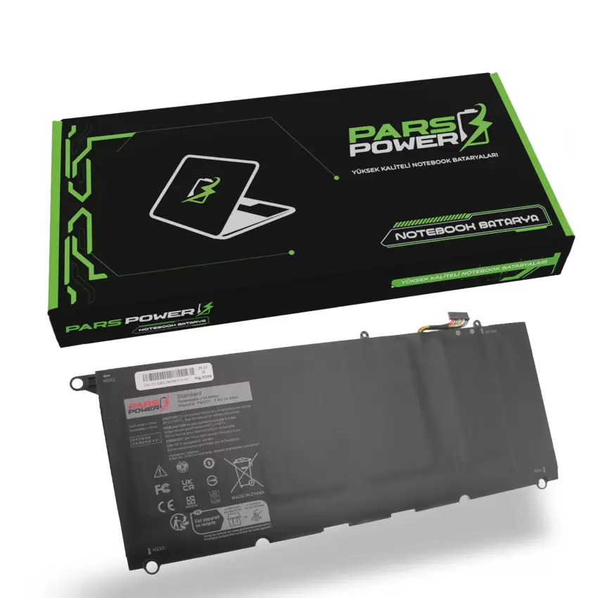 Dell XPS 13-9360 QTS50W1082N Batarya - Pil (Pars Power)
