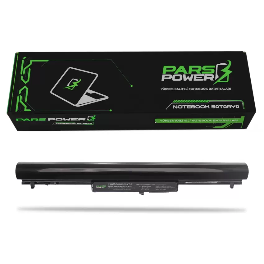HP VK04, TPN-Q113, TPN-Q114, TPN-Q115 Notebook Batarya - Pil (Pars Power)
