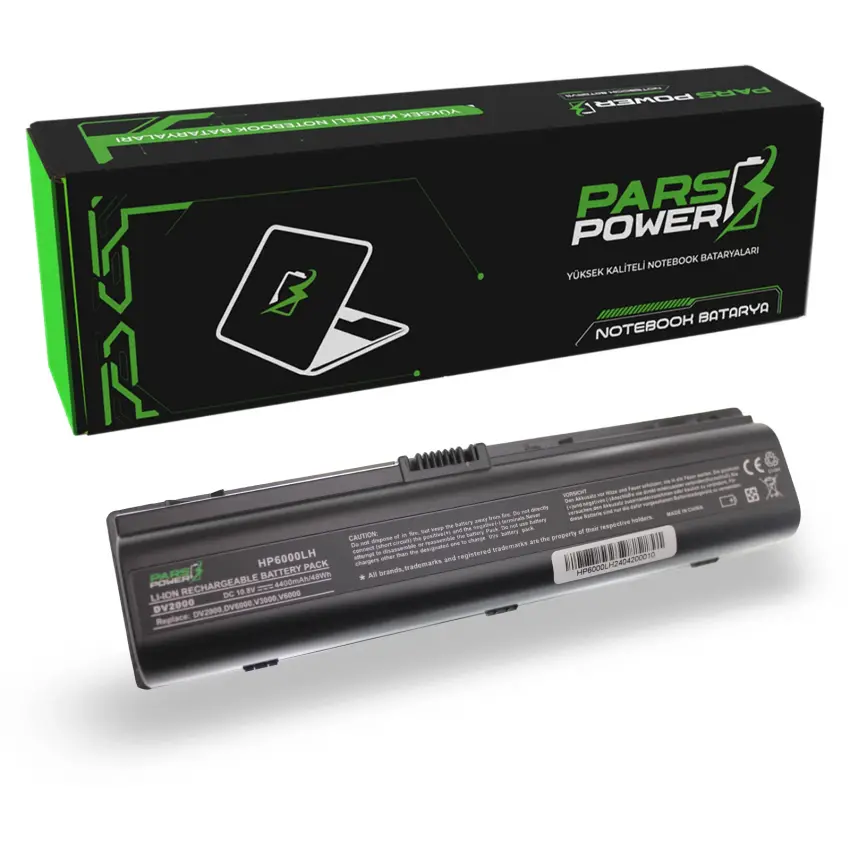 HP HSTNN-0B46, HSTNN-C17C, HSTNN-DB31 Notebook Batarya - Pil (Pars Power)