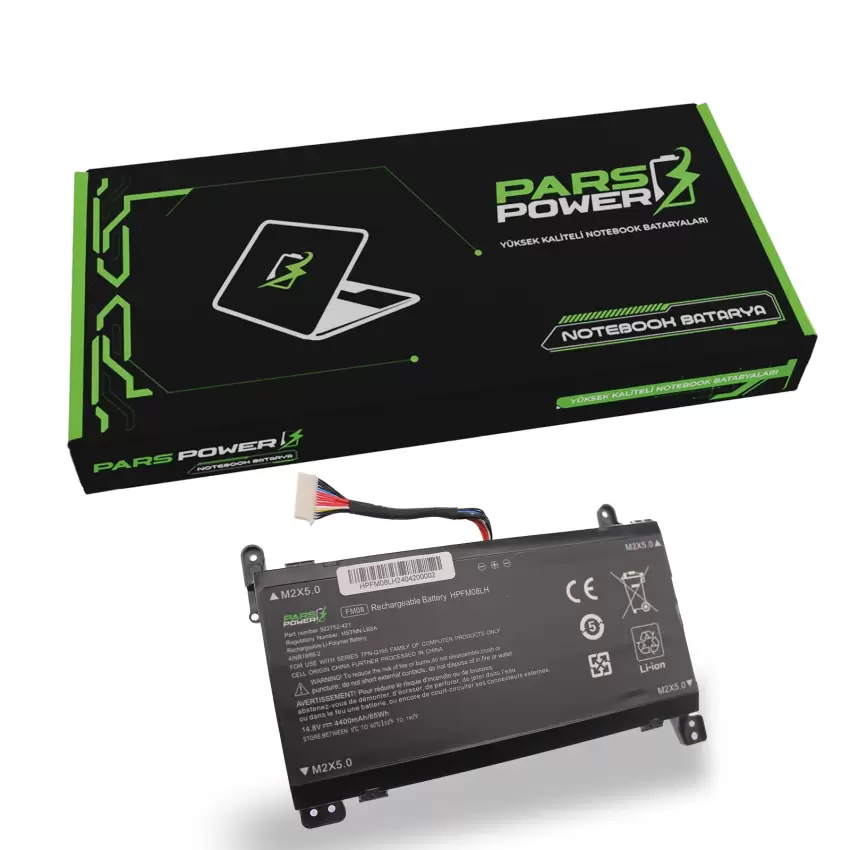 HP OMEN 17-an109nt (5QU81EA) Batarya - Pil (Pars Power)