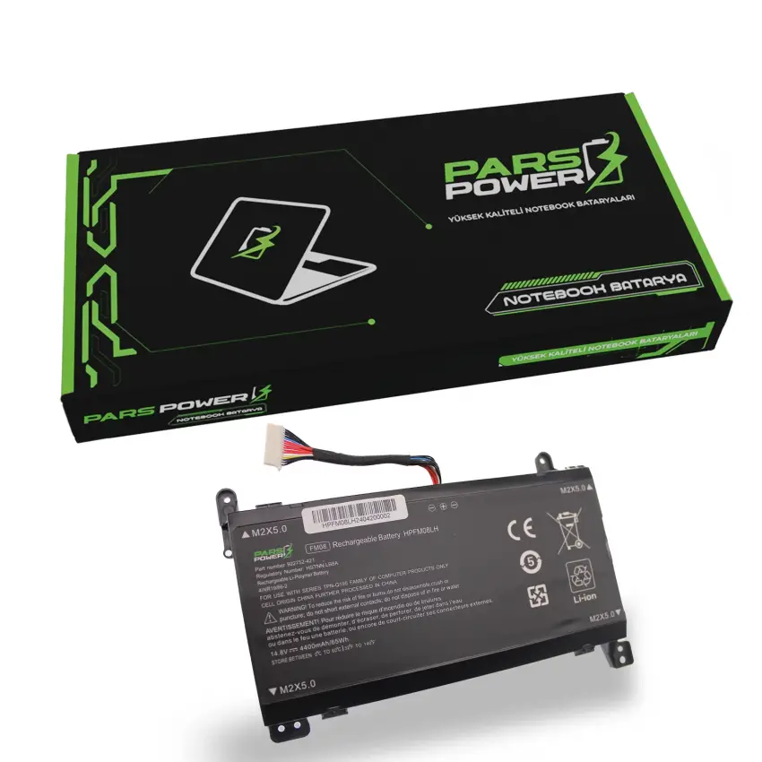 HP OMEN 17-an106nt (4EW34EA) Batarya - Pil (Pars Power)