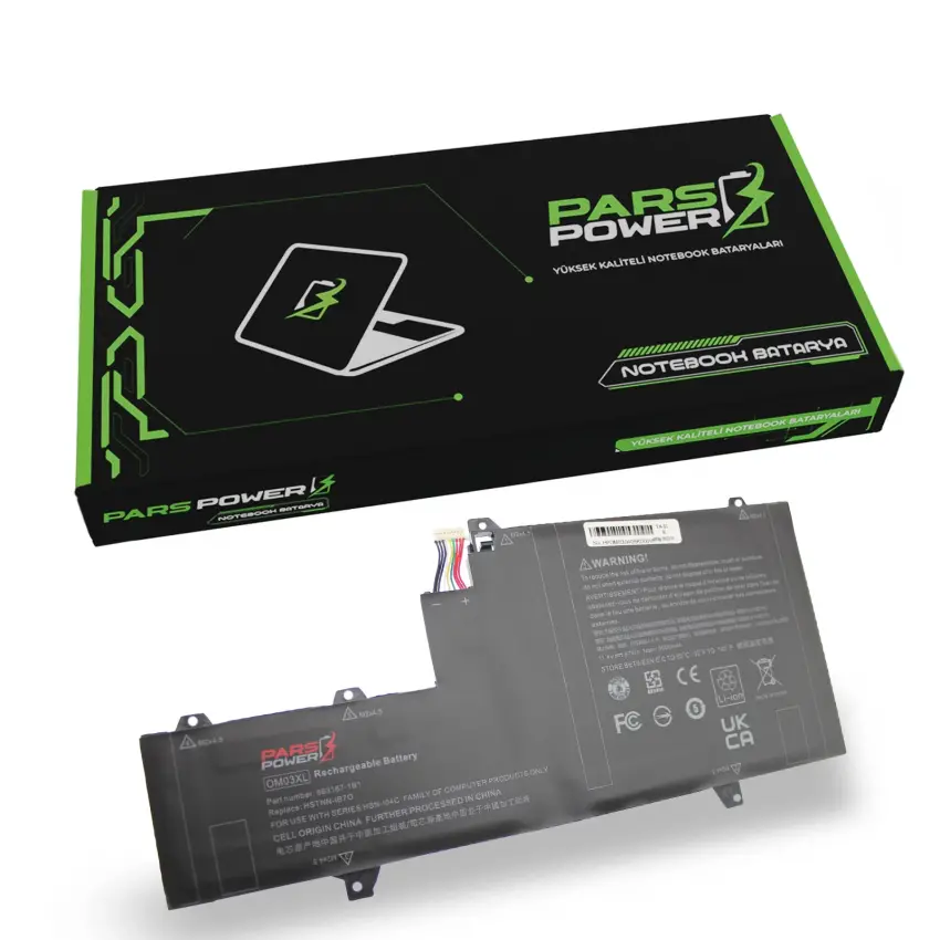 HP EliteBook x360 863167-171, 863280-855 Batarya - Pil (Pars Power)