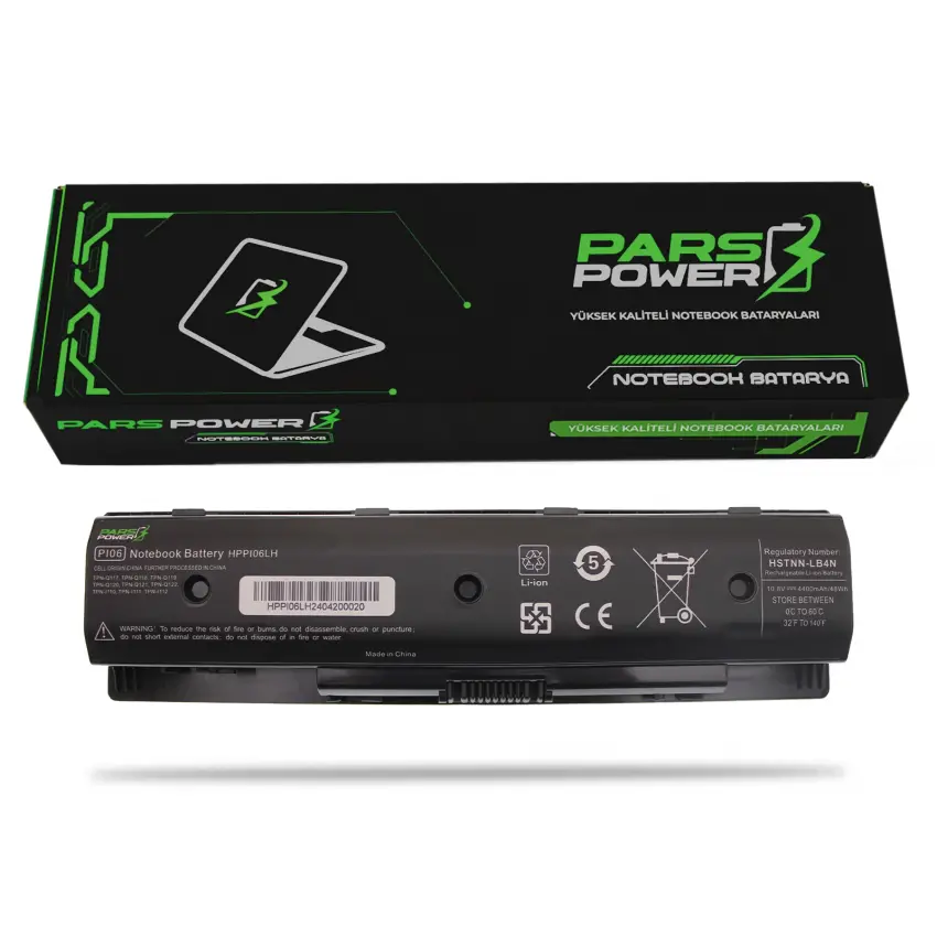 HP H6L38AA, TPN-L110, TPN-L111 Notebook Batarya - Pil (Pars Power)