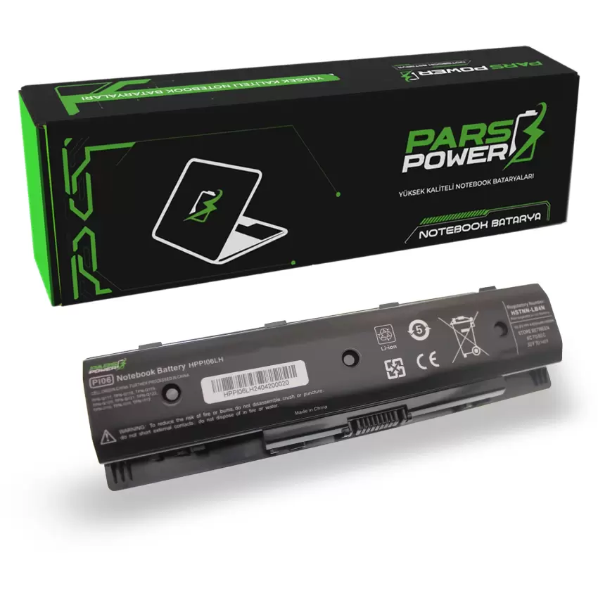 HP HSTNN-LB40, HSTNN-LB4N, HSTNN-LB4O Notebook Batarya - Pil (Pars Power)