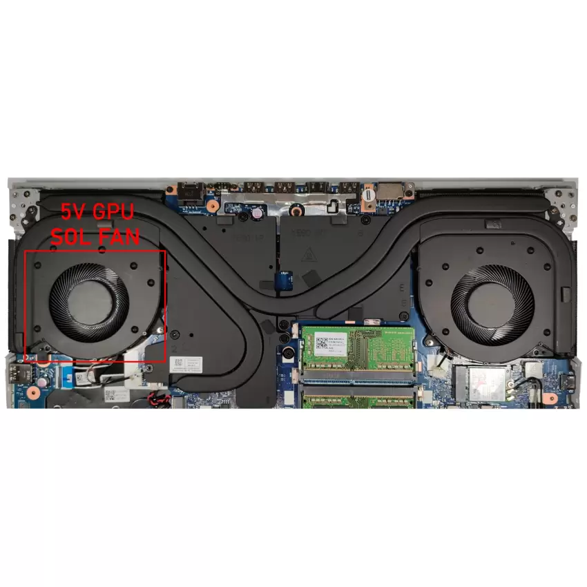 Lenovo Legion 5 DFS5l32G164860-FNRS GPU Fan - Ekran Kartı Fanı