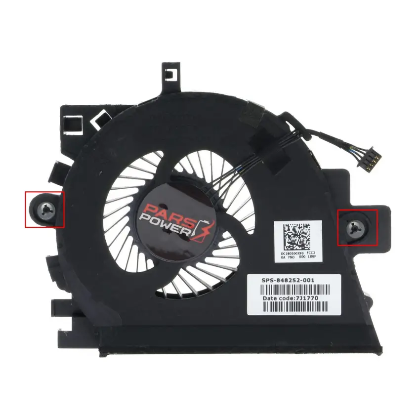 HP ZBook 15 G4, 15-G4 Gpu-Vga Fan - Ekran Kartı Fanı