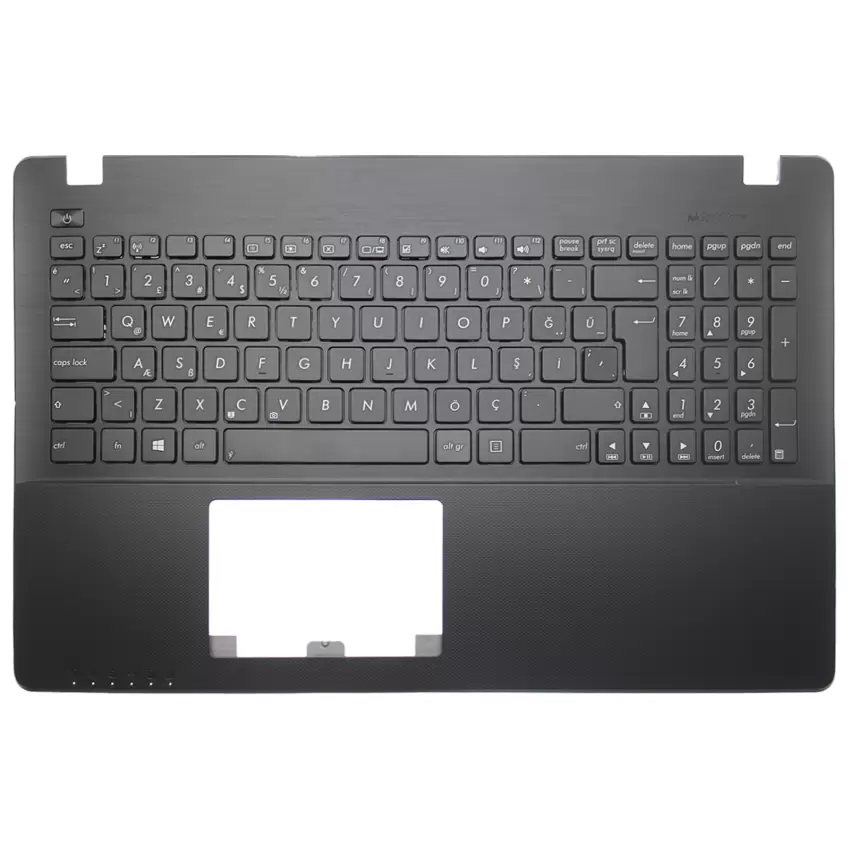 Asus X550JX XX099D, X550JX-XX097H Notebook Klavye Kasalı (Siyah TR)