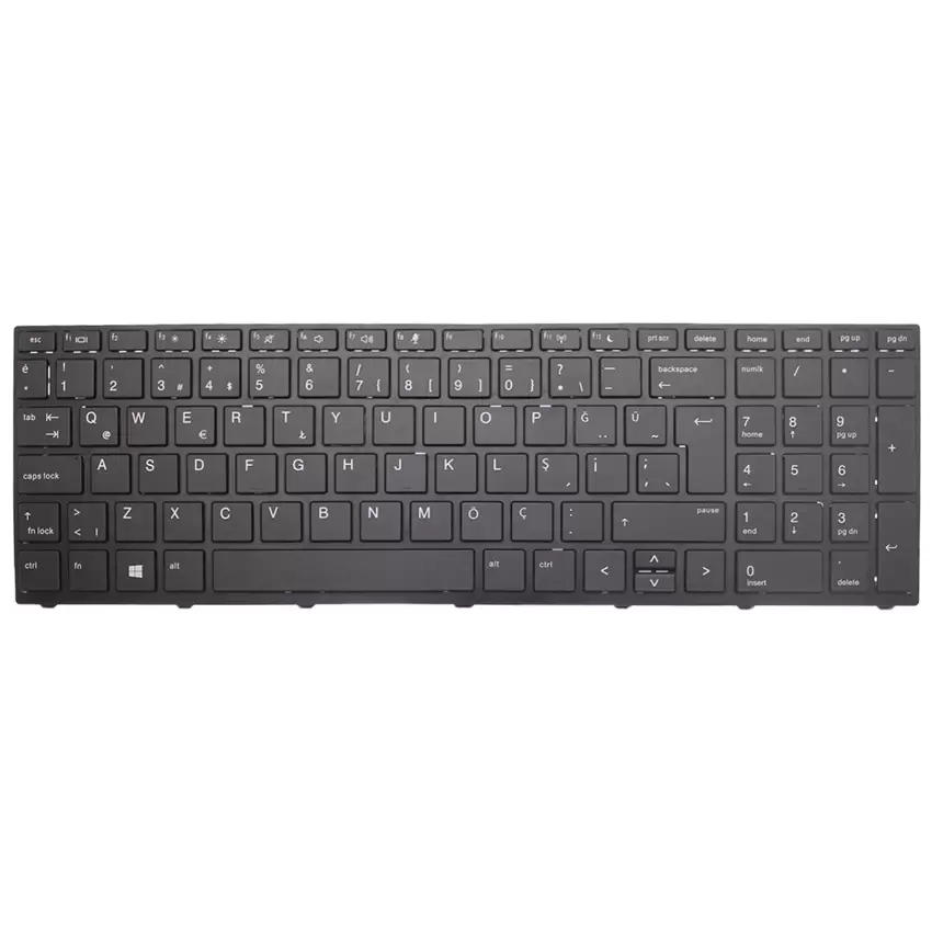 HP ProBook 650 G5 (7KP76ET) Notebook Klavye (Siyah TR)