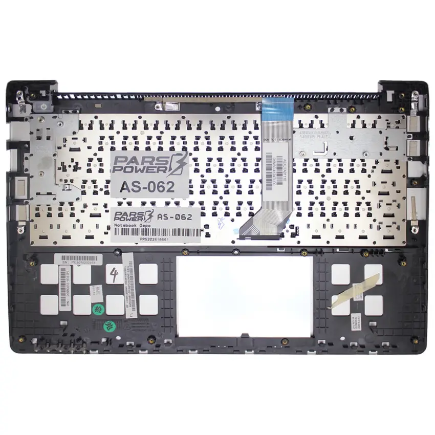 Asus K451 Notebook Klavye (Üst Kasa Siyah TR)