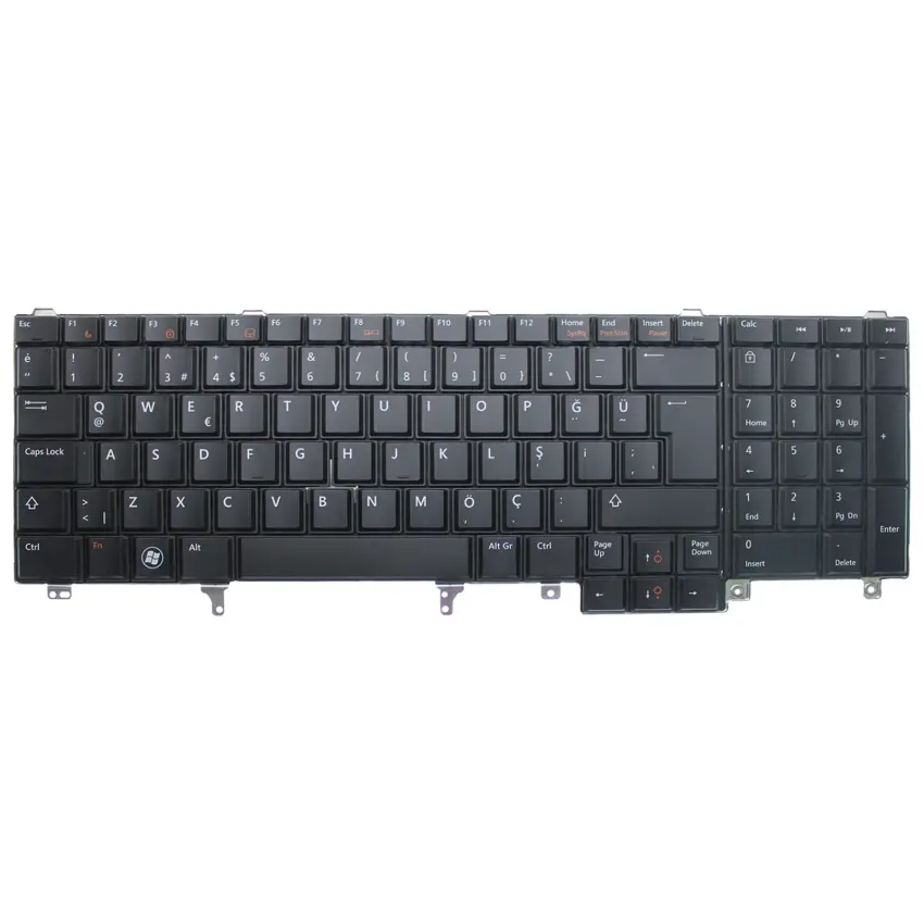 Dell 07C558 Notebook Klavye (Siyah TR)