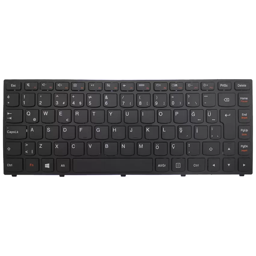 Lenovo NSK-BCPPN Notebook Klavye (Siyah TR)
