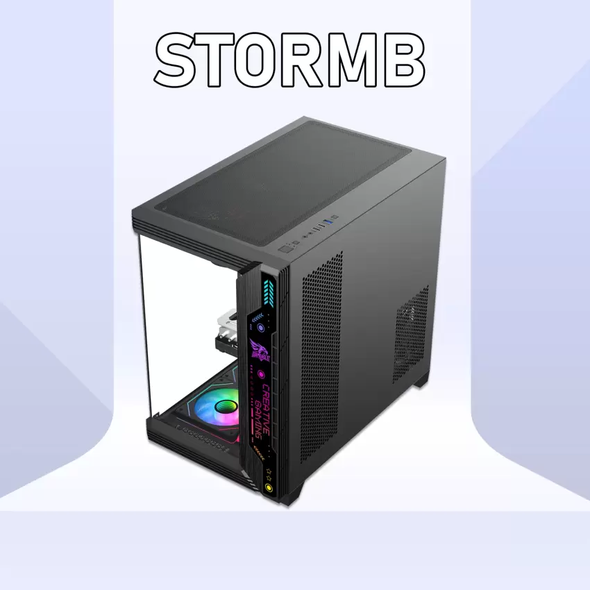 Gameagle Storm 7 Argb Fanlı Gamer Pc Kasası (Siyah)