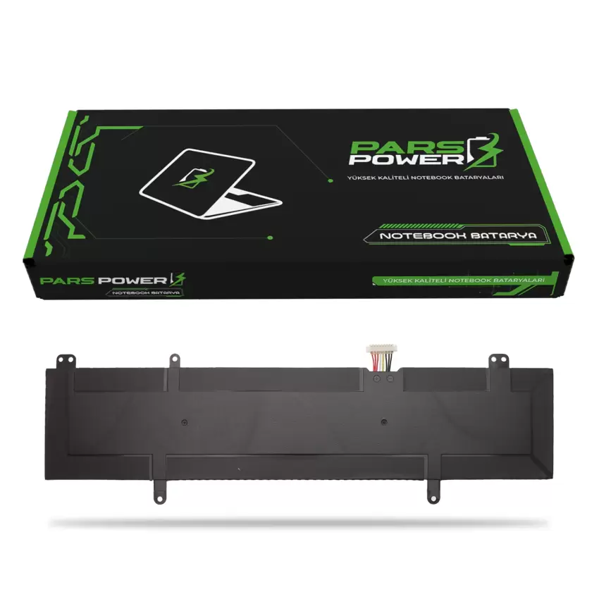 Asus VivoBook R422Q, S401QA, S401UA Batarya - Pil (Pars Power)