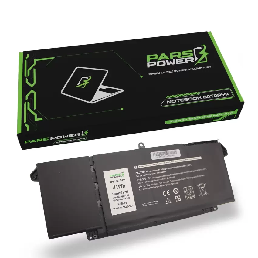 Dell Latitude 5320 N016L532013EMEA, N016L532013EMEA_U Batarya - Pil (Pars Power)