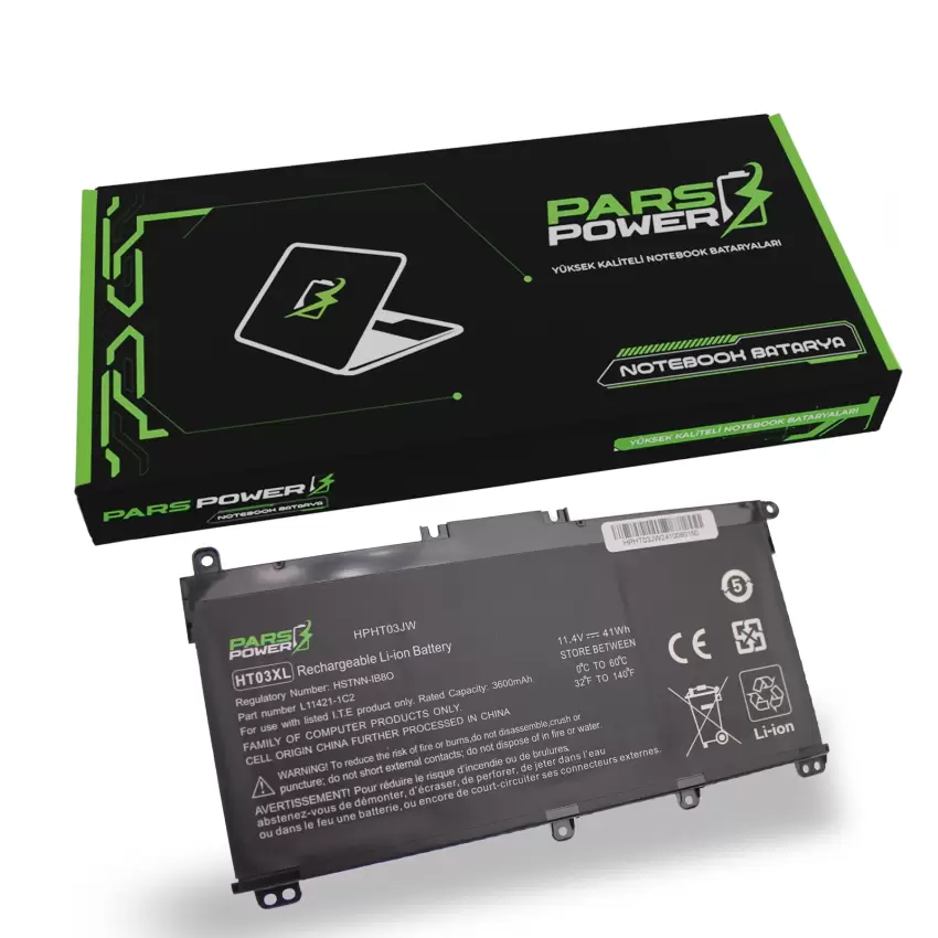 Hp 15s-fq2046nt (2N2Q9EA), 15s-fq2047nt (2N2W7EA) Batarya - Pil (Pars Power)