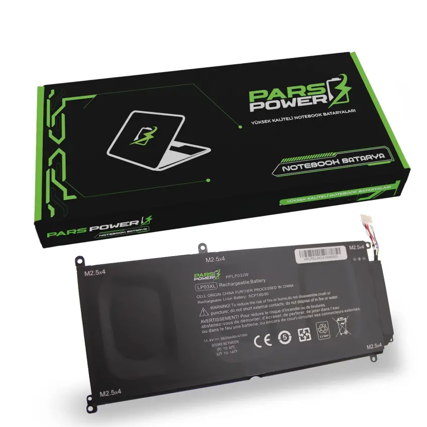 Hp Envy 15-ae, 15-ae000 Batarya - Pil (Pars Power)