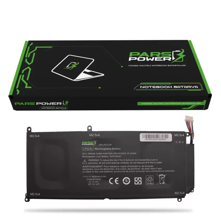 Hp Envy 15-ae, 15-ae000 Batarya - Pil (Pars Power)