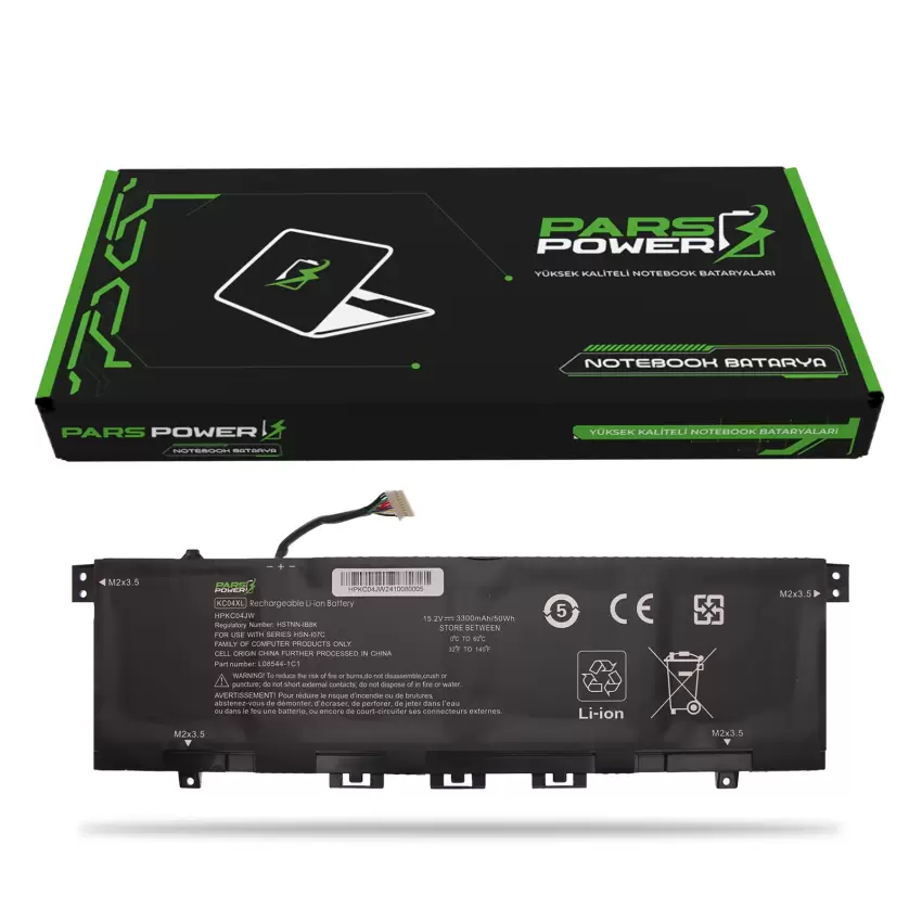 Hp Envy 13-ah0002nf, 13-AH0004nt 4EY09EA Batarya - Pil (Pars Power)