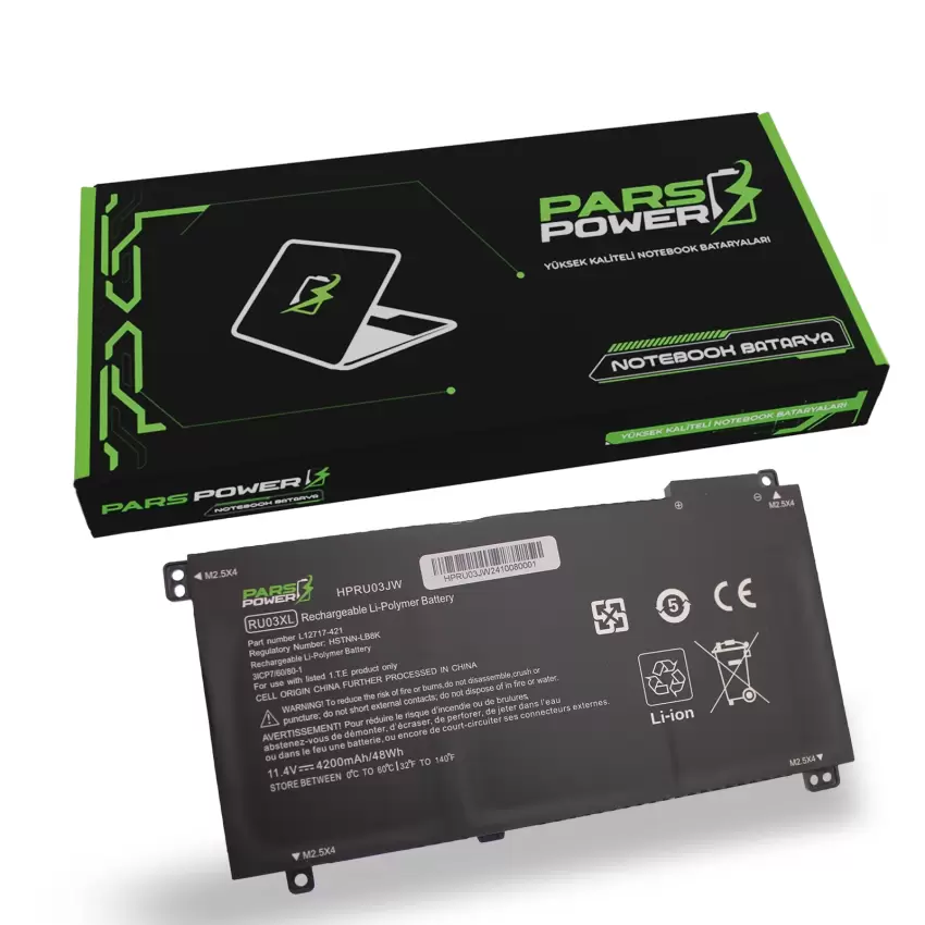 Hp ProBook x360 440 G1 (4LS91EA) Batarya - Pil (Pars Power)