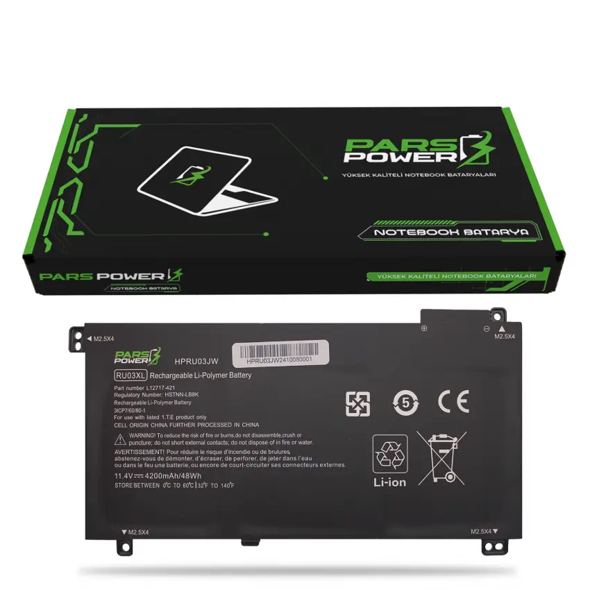 Hp ProBook x360 440 G1 (4LS88EA) Batarya - Pil (Pars Power)