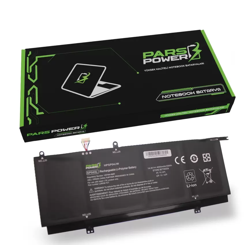 Hp Spectre x360 SP04XL, SPO4XL, SP04061XL Batarya - Pil (Pars Power)