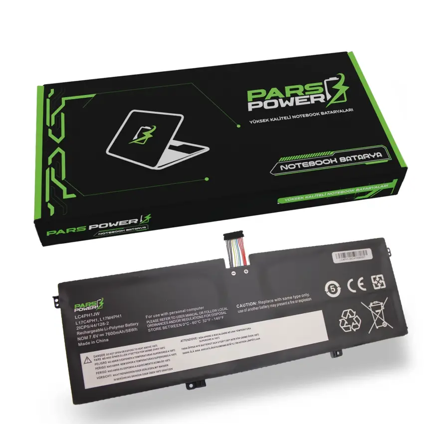Lenovo Yoga 7 Pro-13IKB Batarya - Pil (Pars Power)
