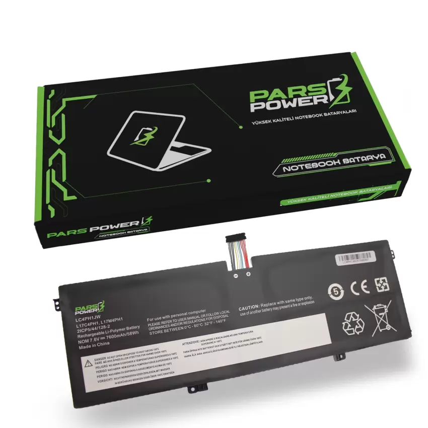Lenovo Yoga C930 81C400QFTX Batarya - Pil (Pars Power)