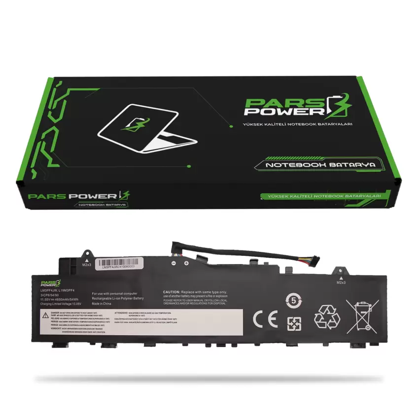 Lenovo IdeaPad L19M3PF3, L19M3PF4 Batarya - Pil (Pars Power)