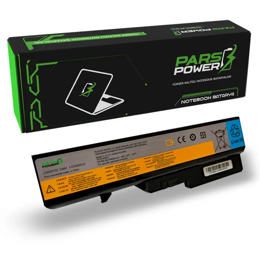 Lenovo ideaPad G560 Type 20042, 0679 Notebook Batarya - Pil (Pars Power)