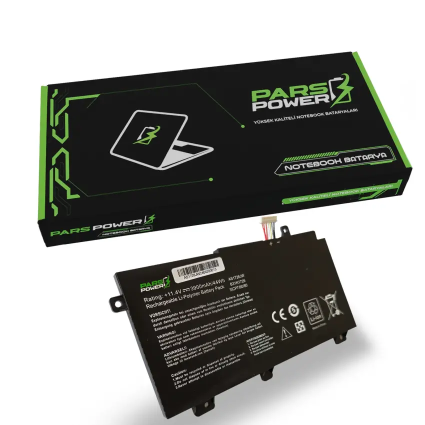Asus TUF Gaming F15 FX566LI Batarya - Pil (Pars Power)