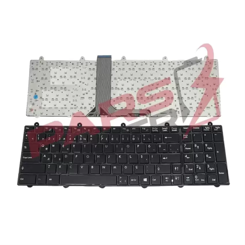 Msi GE70 2QD-820XTR, GE60 2QD-1018XTR Notebook Klavye (Siyah TR)