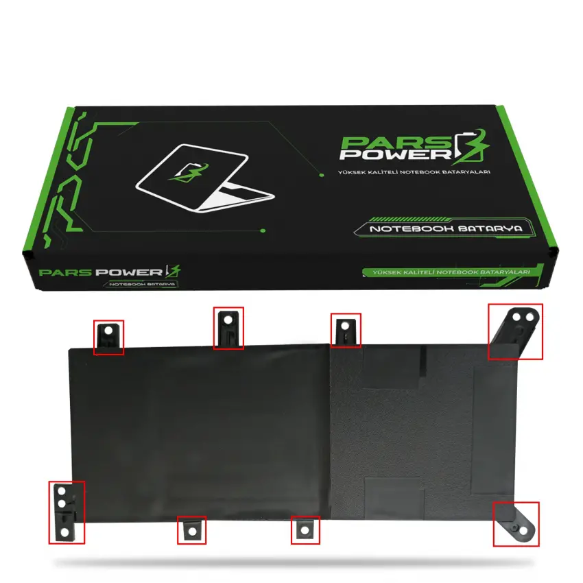 Asus DX992LA, F554LA, R506LA Notebook Batarya - Pil (Pars Power)