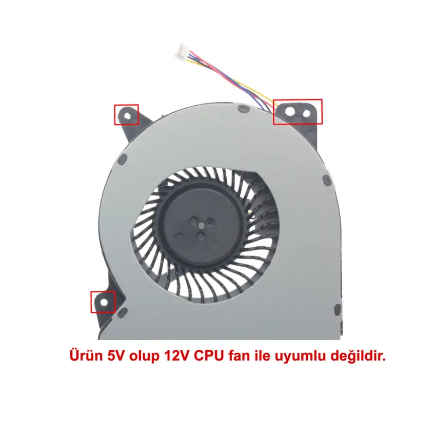 Asus V230, V230IC, V230ICGK CPU Fan - İşlemci Fanı