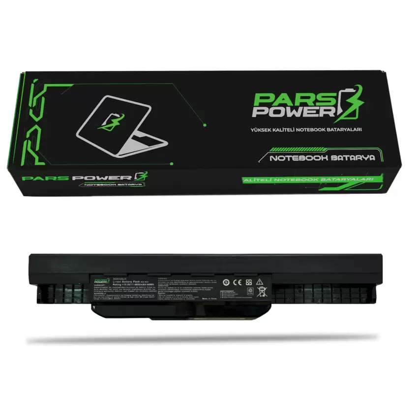 Asus X53U-VX053D, X53U-XR2 Notebook Batarya - Pil (Pars Power)