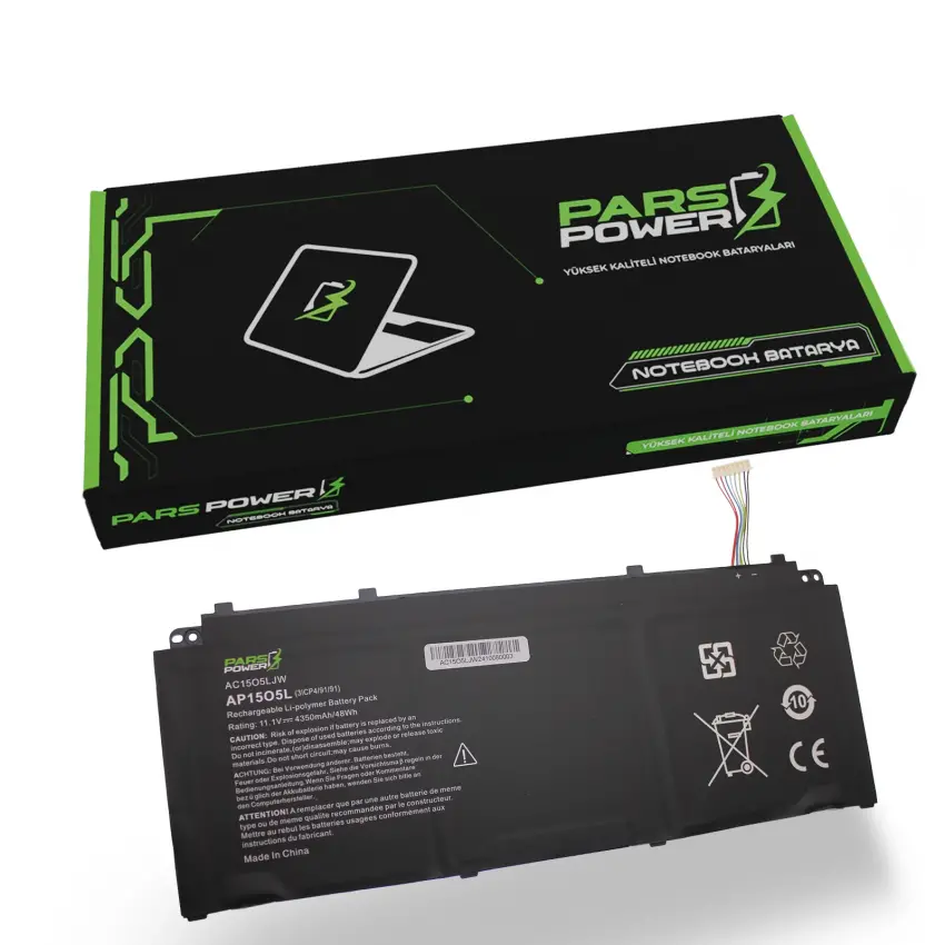 Acer Aspire S5-371-76WD, S5-371-781C Batarya - Pil (Pars Power)
