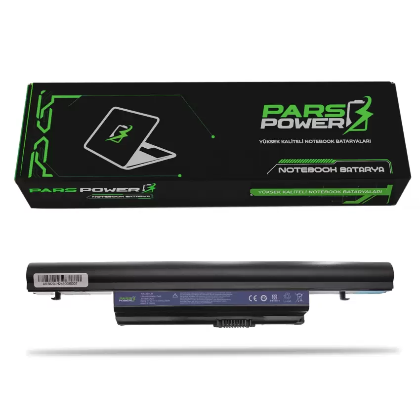 Acer AS10B7E, AS10E36, AS10E76, AS10E7E Notebook Batarya - Pil (Pars Power)